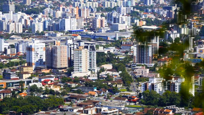 Vista aérea de Joinville