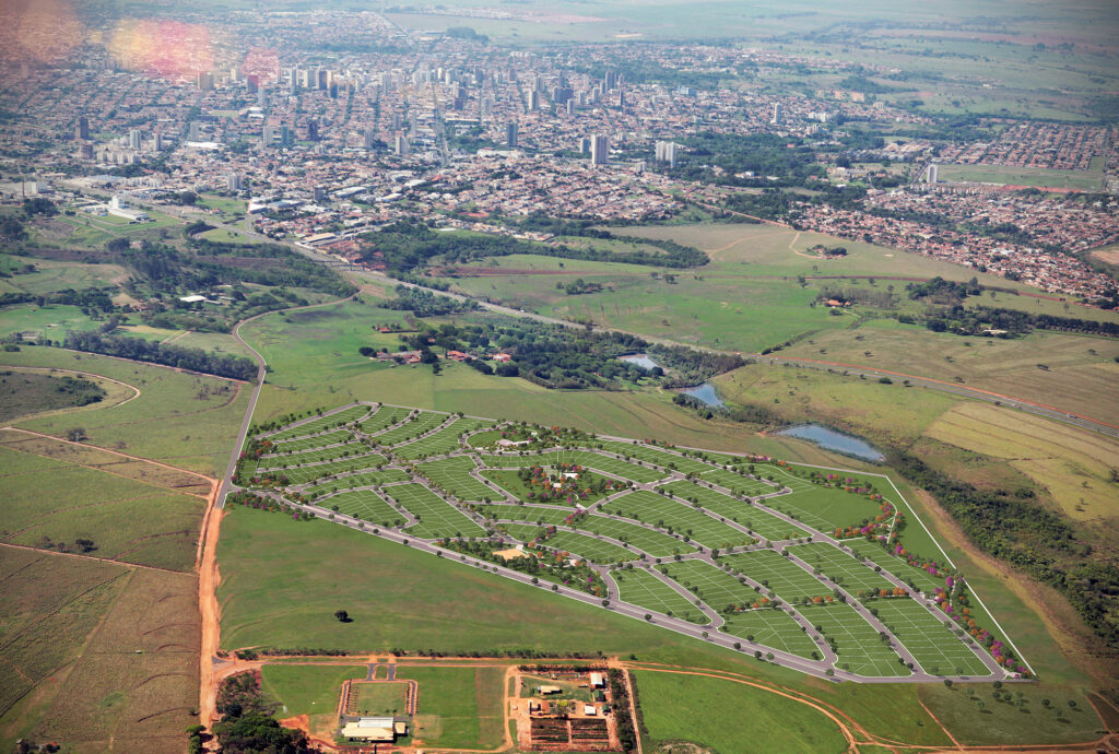 Implantação do Golden Araçatuba, da GSP Loteamentos, em Araçatuba (SP).